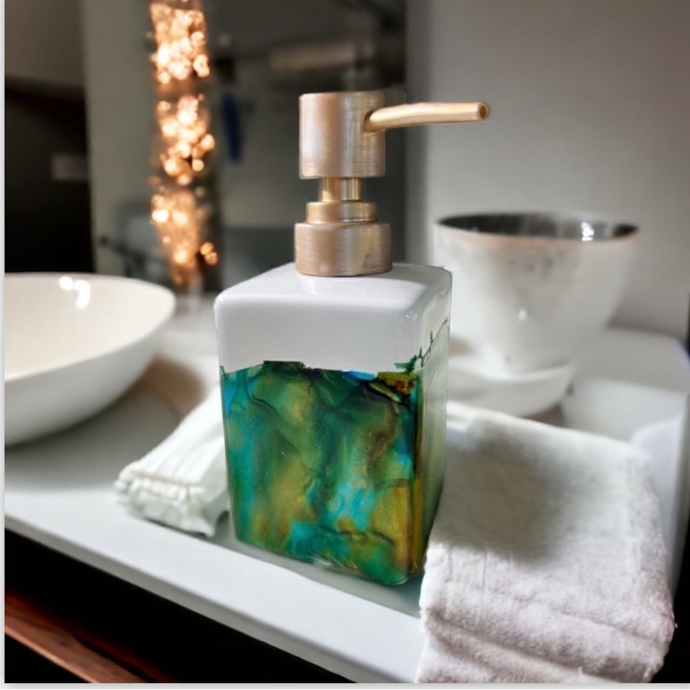 HANDCRAFTED Soap/Lotion Dispenser - Picture 3 of 7